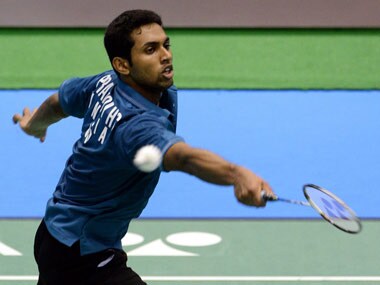 File photo of HS Prannoy. AFP