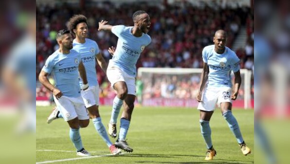 Premier League: Raheem Sterling's injury-time winner helps Manchester City snatch win over Bournemouth