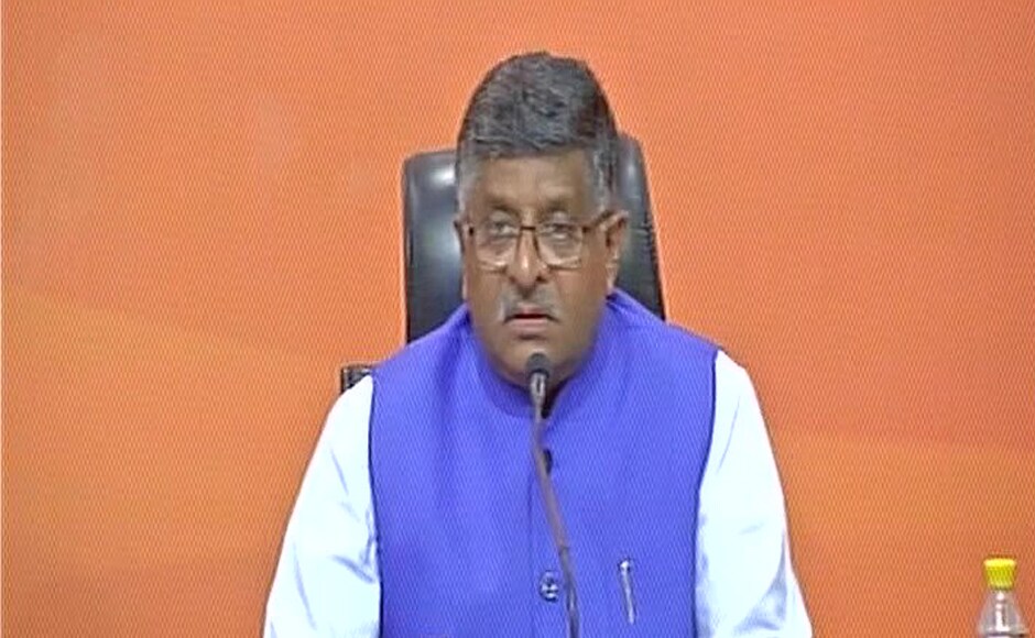In response, BJP's Ravi Shankar Prasad hit back at the Opposition and termed the conclave as an alliance of 'scared people'. Prasad further accused Gandhi of heading the Congress undemocratically by creating fear among Congress party workers. Twitter @ANI In response, BJP's Ravi Shankar Prasad hit back at the Opposition and termed the conclave as an alliance of 'scared people'. Prasad further accused Gandhi of heading the Congress undemocratically by creating fear among Congress party workers. Twitter @ANI