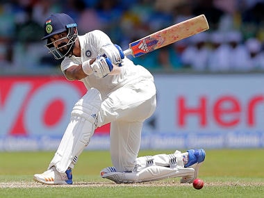 India's KL Rahul plays a shot during their second Test against Sri Lanka in Colombo. AP