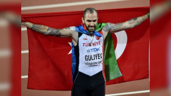 IAAF World Athletic Championships 2017: Ramil Guliyev stuns Wayde van Niekerk with shock 200m gold