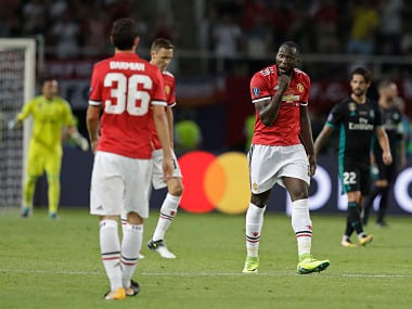 Romelu Lukaku will be looking to make his Manchester United debut memorable. AP