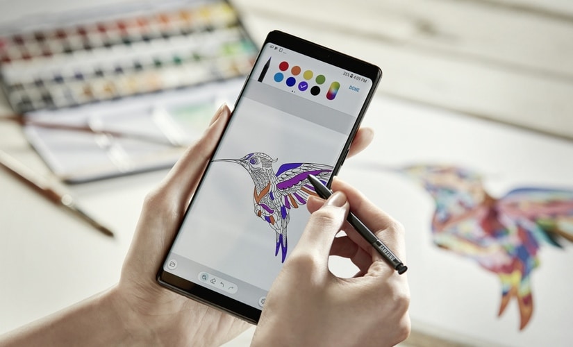 The Samsung Galaxy Note 8 Infinity Display