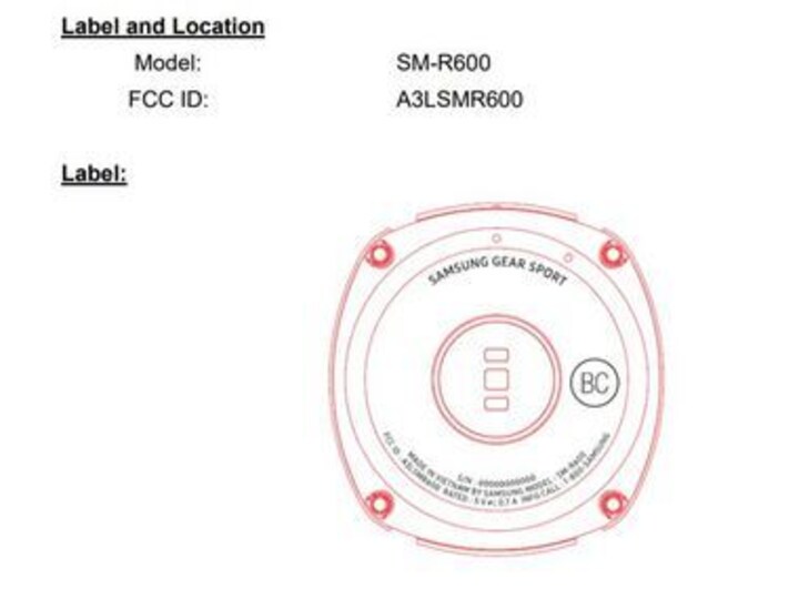 Samsung's upcoming 'wrist-device', most likely Gear Sport, spotted on FCC listing