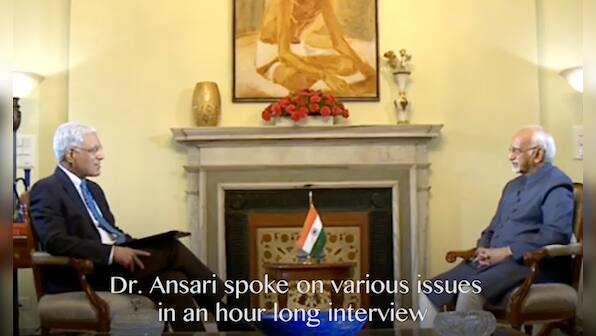 Hamid Ansari says 'ambience of acceptance' is under threat, talks of feeling of unease among Muslims