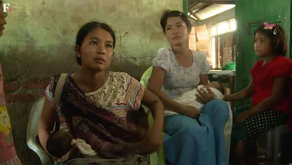 Myanmar's Rohingya Muslims flee to Bangladesh as Rakhine unrest rages