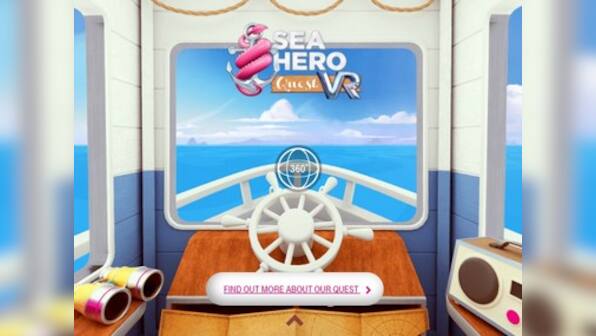Virtual reality game Sea Hero Quest used to study Alzheimer's disease by scientists