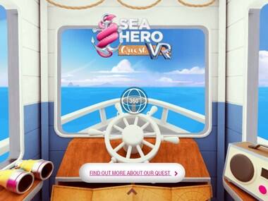 Virtual reality game Sea Hero Quest used to study Alzheimer's disease by scientists