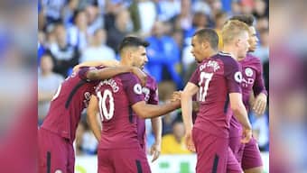 Premier League roundup: Sergio Aguero helps Manchester City down Brighton, Burnley stun nine-man Chelsea