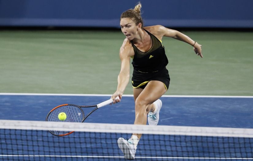 Simona Halep is the second seed but has been dealt one of the toughest first rounds - against Maria Sharapova. AP