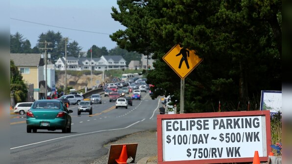 US's first total eclipse in 99 years: Millions travel to see event as cities prepare for Great American Eclipse