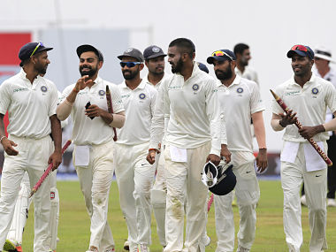 India vs Sri Lanka: Virat Kohli and Co thump hosts by an innings and 171 runs, complete first overseas whitewash India vs Sri Lanka: Virat Kohli and Co thump hosts by an innings and 171 runs, complete first overseas whitewash