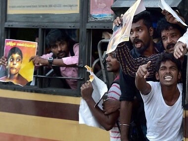 Tamil Nadu protest. Representational image. PTI