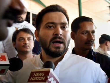 File image of Tejashwi Yadav. PTI