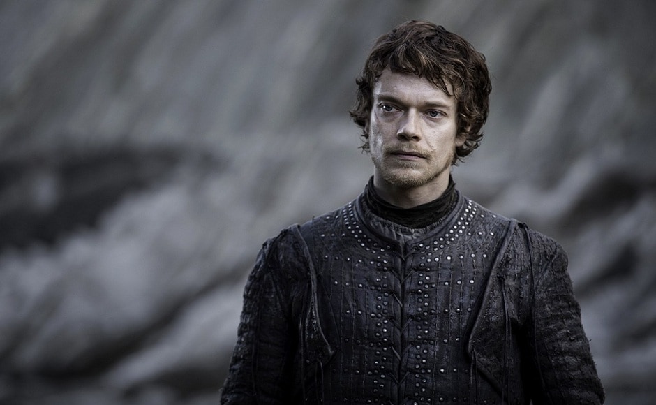 Theon Greyjoy is seen at Dragonstone. Has he been able to free his sister from the clutches of his cruel uncle Euron? What will be his fate by the end of this season? All these questions are set to be answered when the season 7 finale premieres on Sunday. Image via HBO.