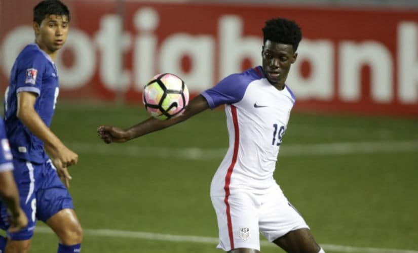 Timothy Weah, son of the great George Weah, will be one of the stars in the upcoming tournament in India. Credit: US Soccer