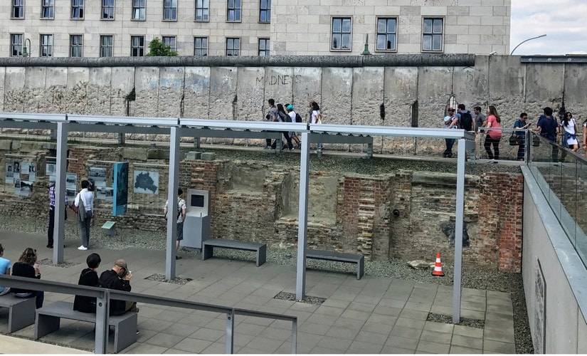 Topography of Terror, an open air museum that gives a chronology of the evil methods of the SS and Nazis. Image: Nimish Sawant