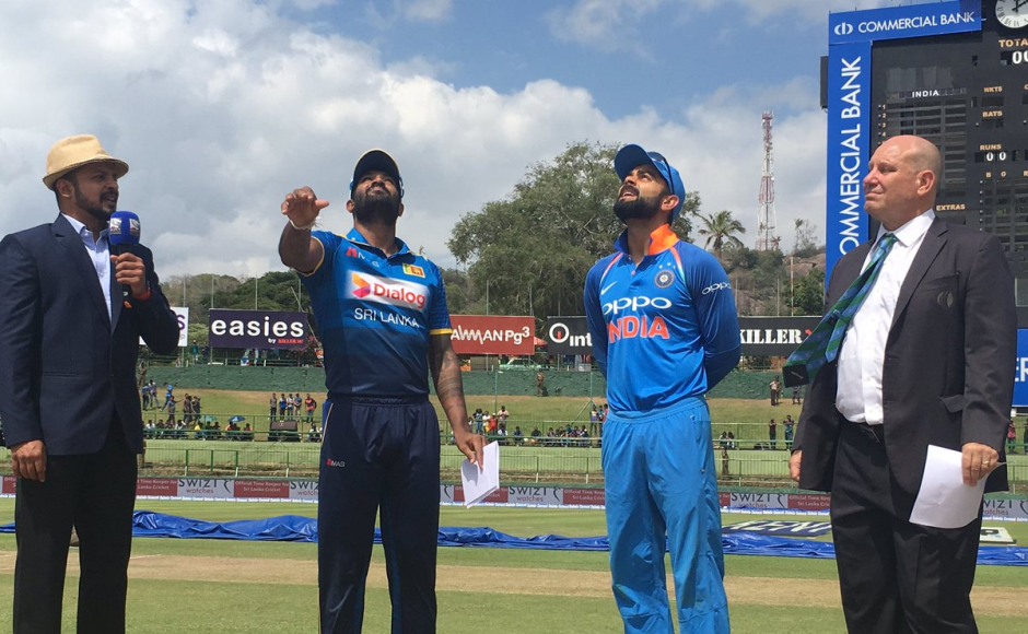 Chamara Kapugedara won his first toss as Sri Lanka's ODI captain and elected to bat first in Palekelle. AP Chamara Kapugedara won his first toss as Sri Lanka's ODI captain and elected to bat first in Palekelle. AP