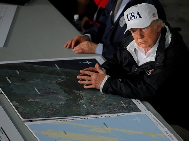 Donald Trump surveys Texas as Hurricane Harvey paralyses Houston, says damage is of 'epic proportion' Donald Trump surveys Texas as Hurricane Harvey paralyses Houston, says damage is of 'epic proportion'