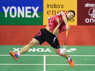File photo of Tzu Wei Wang of Taiwan in action. AFP