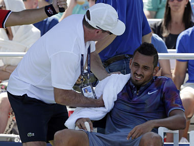 US Open 2017: Nick Kyrgios laments 'diabolical' year after crashing out of event with shoulder injury US Open 2017: Nick Kyrgios laments 'diabolical' year after crashing out of event with shoulder injury