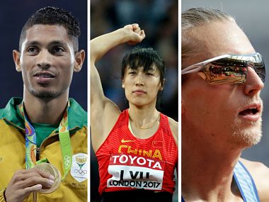 IAAF World Athletics Championships 2017: Wayde van Niekerk, Nijel Amos, Evan Jager in action on Day 5 IAAF World Athletics Championships 2017: Wayde van Niekerk, Nijel Amos, Evan Jager in action on Day 5