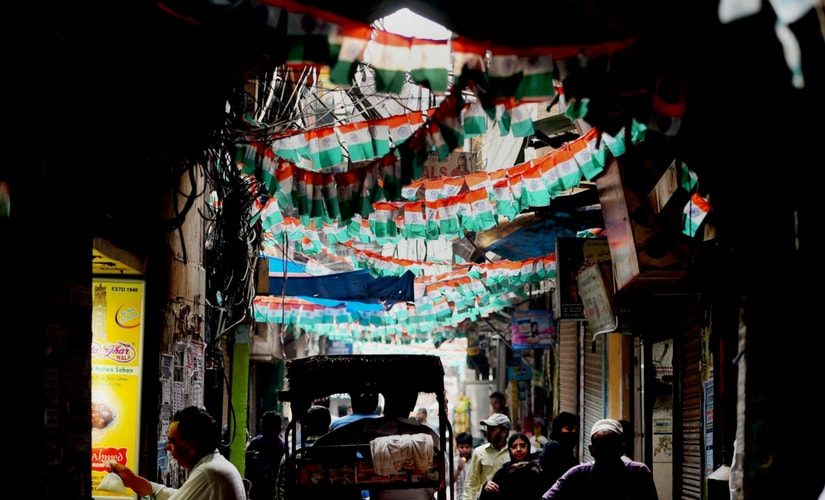 The streets in India have been bustling with shoppers on the lookout for tri-coloured theme items, ahead of 70th anniversary of Indian Independence. PTI The streets in India have been bustling with shoppers on the lookout for tri-coloured theme items, ahead of 70th anniversary of Indian Independence. PTI