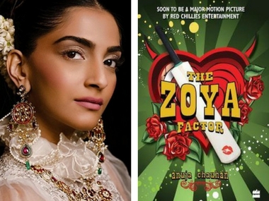 Sonam Kapoor confirms involvement in The Zoya Factor's film adaptation on Twitter Sonam Kapoor confirms involvement in The Zoya Factor's film adaptation on Twitter