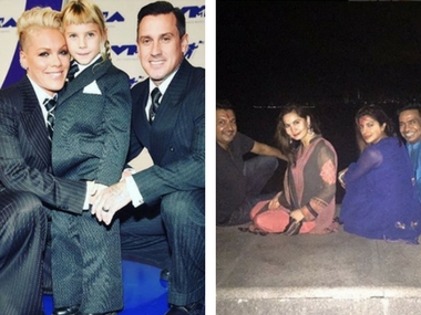 Pink twins with fam at MTV VMAs; Priyanka Chopra's Ganpati darshan: Social Media Stalkers' Guide Pink twins with fam at MTV VMAs; Priyanka Chopra's Ganpati darshan: Social Media Stalkers' Guide