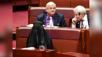 Australia: Senator Pauline Hanson dons burqa in Parliament, demands ban on veil