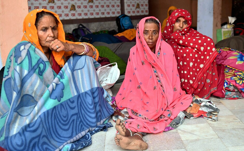 Survivor of the Utkal Express accident sit at a temple after the derailment in Khatauli on Sunday. Officials are investigating an unverified audio clip where two railway employees allegedly spoke about poor maintenance and patrolling as the cause of the accident. PTI Survivor of the Utkal Express accident sit at a temple after the derailment in Khatauli on Sunday. Officials are investigating an unverified audio clip where two railway employees allegedly spoke about poor maintenance and patrolling as the cause of the accident. PTI