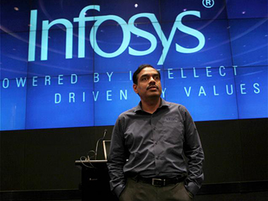 Infosys' ex-CFO V Balakrishnan bats for Nandan Nilekani as chairman Infosys' ex-CFO V Balakrishnan bats for Nandan Nilekani as chairman