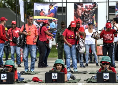 Venezuela conducts war drills after Donald Trump's threat of military action Venezuela conducts war drills after Donald Trump's threat of military action