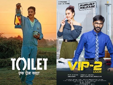 Toilet: Ek Prem Katha, VIP 2 box office report - Akshay Kumar's film crosses Rs 50 cr over weekend Toilet: Ek Prem Katha, VIP 2 box office report - Akshay Kumar's film crosses Rs 50 cr over weekend