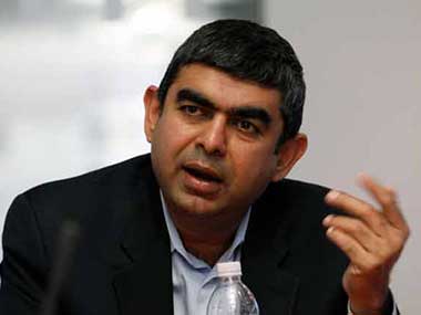 File image of Vishal Sikka. Reuters
