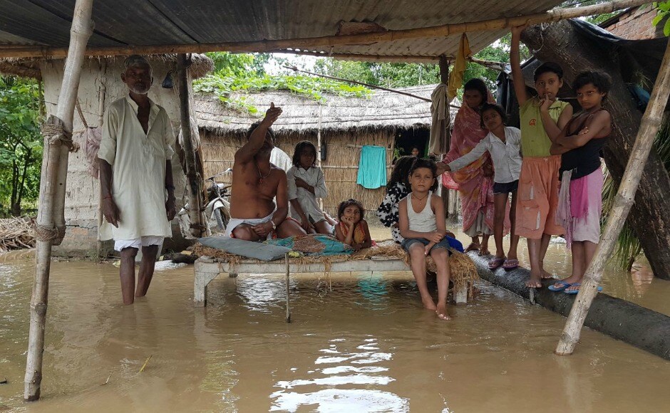 Districts of Kishanganj, Araria, Purnea and Katihar are worst-hit with over one million people affected in the last two days. ETV Districts of Kishanganj, Araria, Purnea and Katihar are worst-hit with over one million people affected in the last two days. ETV