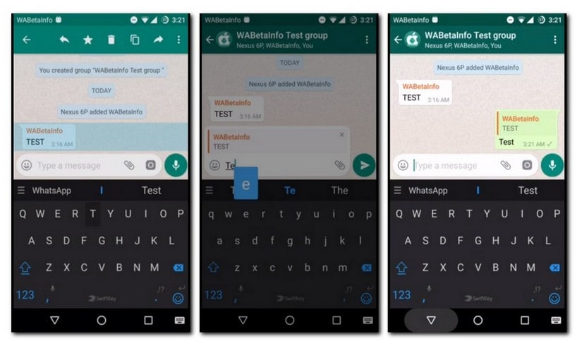 New WhatsApp beta feature lets replying to specific messages easier. Image: WABetaInfo