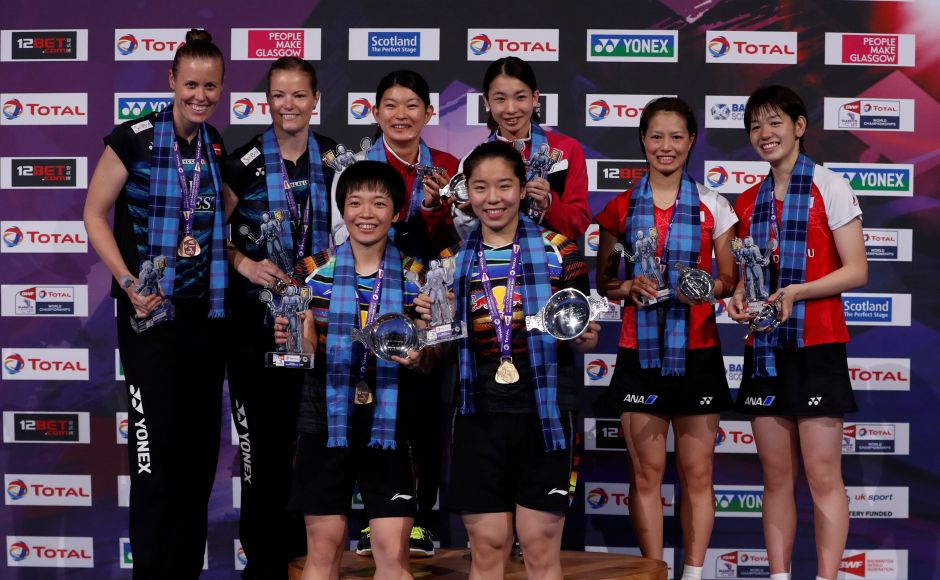 In the women’s doubles final, China’s 20-year-old pair of Chen Qingchen and Jia Yifan outlasted Japan’s Yuki Fukushima and Sayaka Hirota. Reuters In the women’s doubles final, China’s 20-year-old pair of Chen Qingchen and Jia Yifan outlasted Japan’s Yuki Fukushima and Sayaka Hirota. Reuters