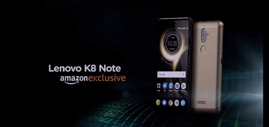 The K8 Note will be exclusive to Amazon