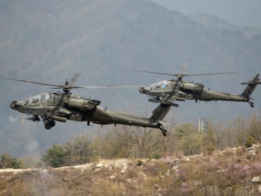 Defence ministry approves acquisition of six Apache attack helicopters for Indian Army Defence ministry approves acquisition of six Apache attack helicopters for Indian Army