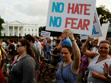 Charlottesville attack: Digital rights group criticises internet firms for curbing extremists' freedom of expression Charlottesville attack: Digital rights group criticises internet firms for curbing extremists' freedom of expression