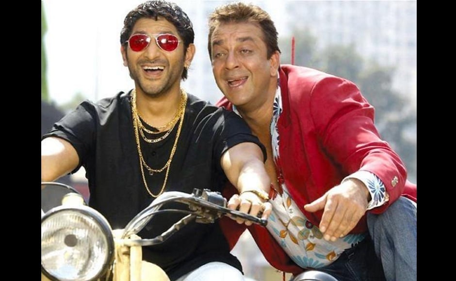 Munna and Circuit's relationship in the Munna Bhai series easily remains the second most popular friendships seen on screen. Whether it is getting Munna into medical school, beating up people who get in his way and helping him impress Chinki, Circuit is always readily available for Munna.