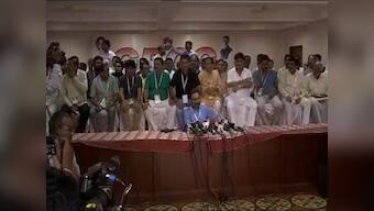 Gujarat Congress MLAs meet Karnataka governor in Bengaluru, demonstrate unity at Raj Bhavan