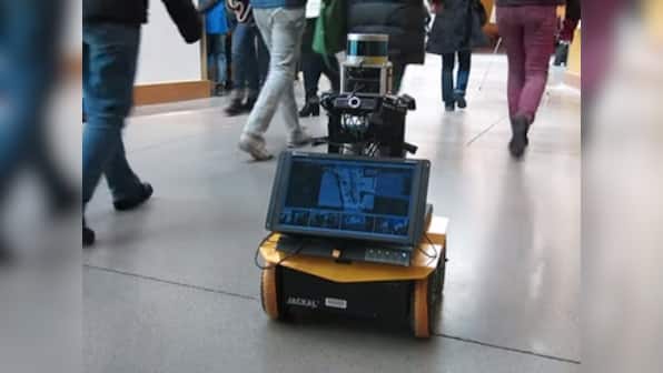 MIT engineers have designed an autonomous robot that can navigate through pedestrian traffic