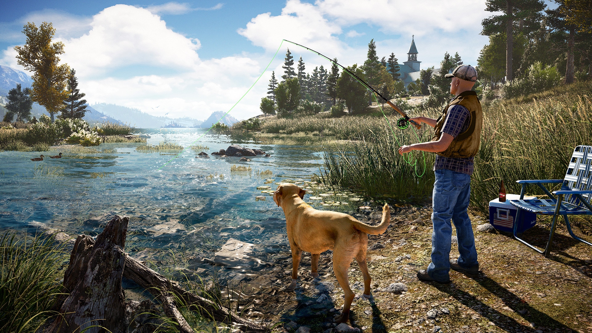 By far the most interesting aspect of Far Cry 5 appears to be its fishing mechanic