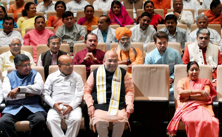 Shah told the MPs that they had been sent to Parliament to Shah told the MPs that they had been sent to Parliament to