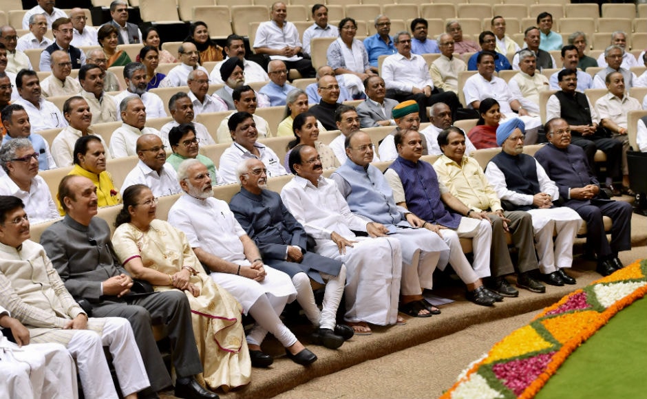 Narendra Modi praised Hamid Ansari by saying that he had done his best to uphold the Constitution. Modi also said that, Narendra Modi praised Hamid Ansari by saying that he had done his best to uphold the Constitution. Modi also said that,