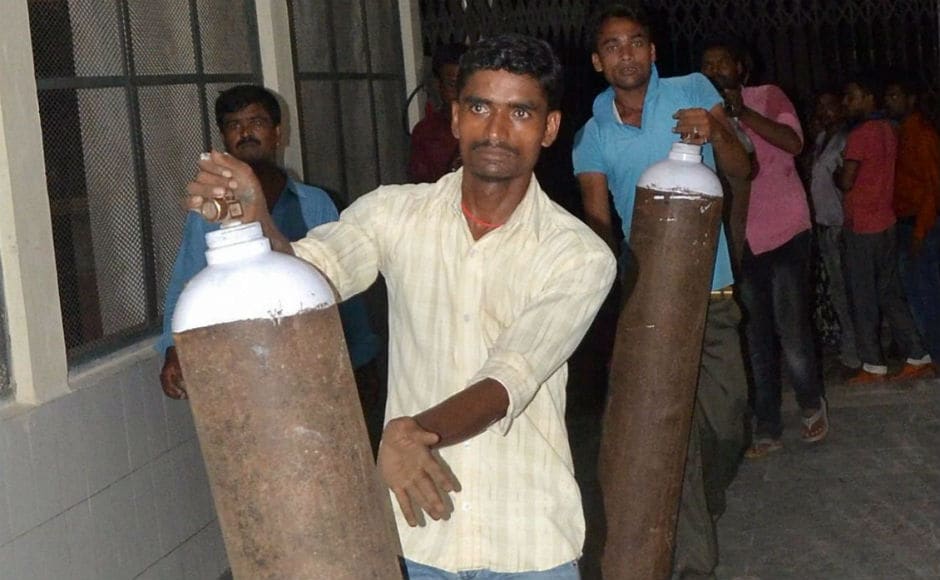 The hospital allegedly owed the agency Rs 70 lakh. However, the vendor has refuted the claim that it stopped oxygen supply. PTI The hospital allegedly owed the agency Rs 70 lakh. However, the vendor has refuted the claim that it stopped oxygen supply. PTI