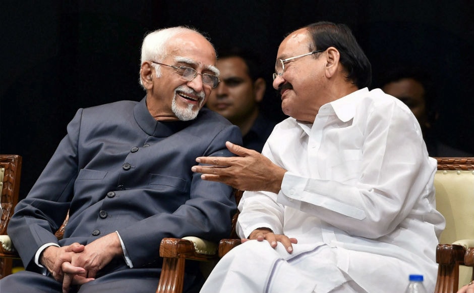 Ansari will be succeeded by M Venkaiah Naidu, who will take oath as Country's 13th vice-president on Friday at Rashtrapati Bhavan. Polling 516 votes, Naidu defeated Opposition candidate Gopalkrishna Gandhi who got 244 votes. PTI Ansari will be succeeded by M Venkaiah Naidu, who will take oath as Country's 13th vice-president on Friday at Rashtrapati Bhavan. Polling 516 votes, Naidu defeated Opposition candidate Gopalkrishna Gandhi who got 244 votes. PTI
