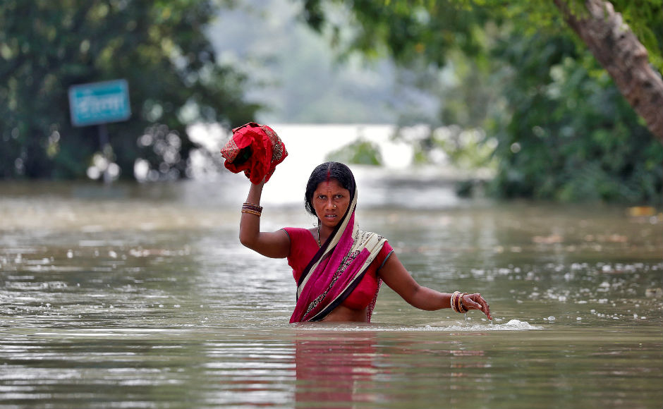 Train services continue to remain affected as floodwaters overstep tracks. Though the water level started receding on Tuesday, it is still flowing above danger level at different places. Reuters Train services continue to remain affected as floodwaters overstep tracks. Though the water level started receding on Tuesday, it is still flowing above danger level at different places. Reuters